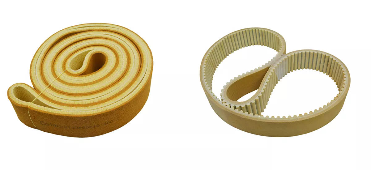 Conveyor Felt Belt Felt Covered Timing Belt