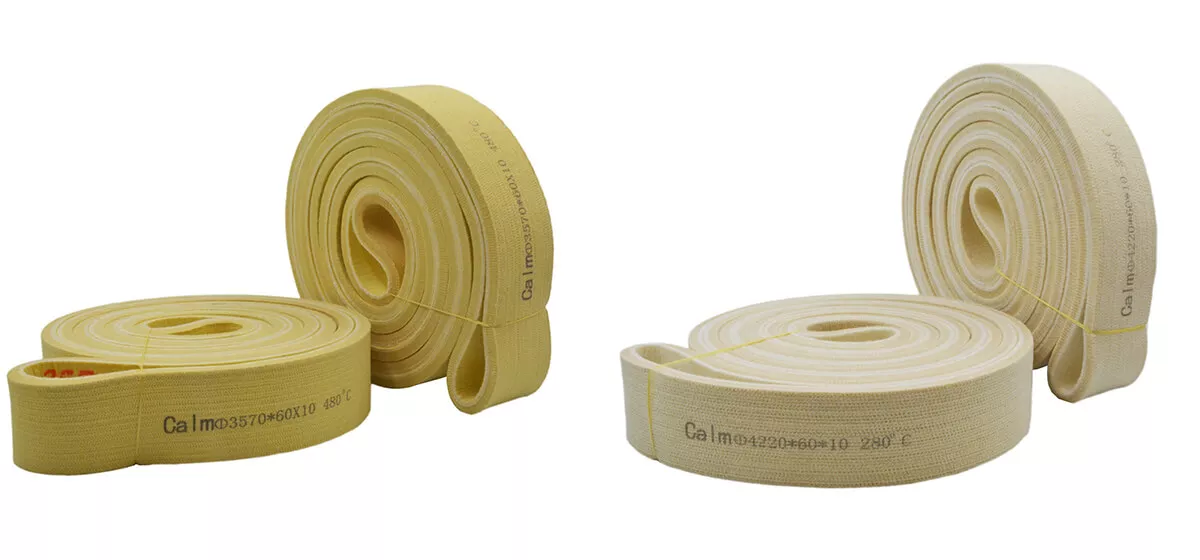 Kevlar felt belt Nomex felt belt